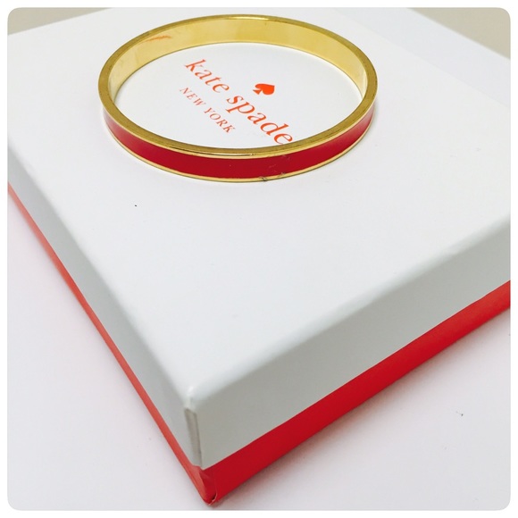 ❤️ Valentines Day Kate Spade Red Bangle Bracelet❤️