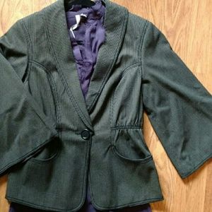 Max Studio Pinstripe Blazer