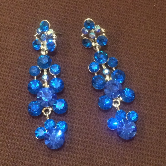 Cobalt earrings