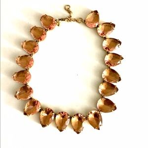 Large gem stone JCrew necklace