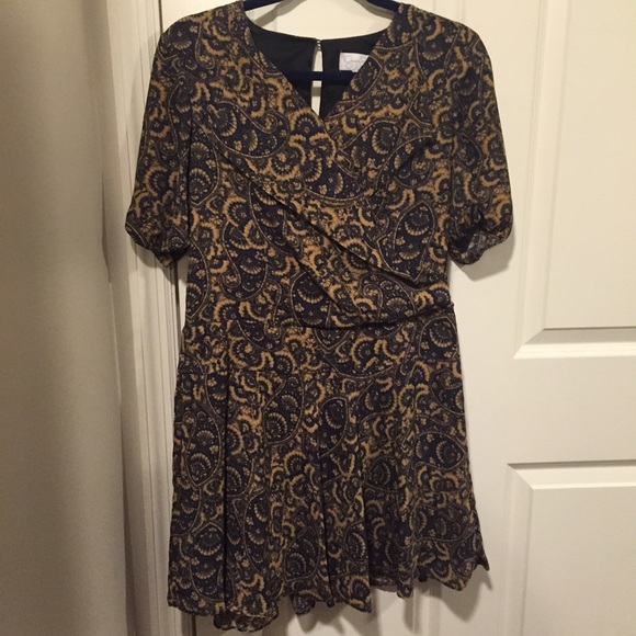 Jessica Simpson paisley dress