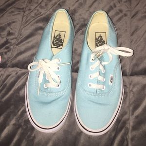 Light blue vans
