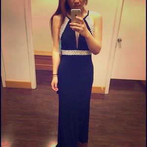 Blue pearl color dress good for party and wedding