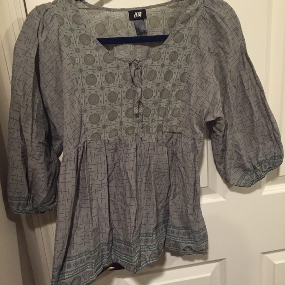 Bohemian top from h&m