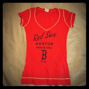 Red Sox Boston T-shirt V-neck