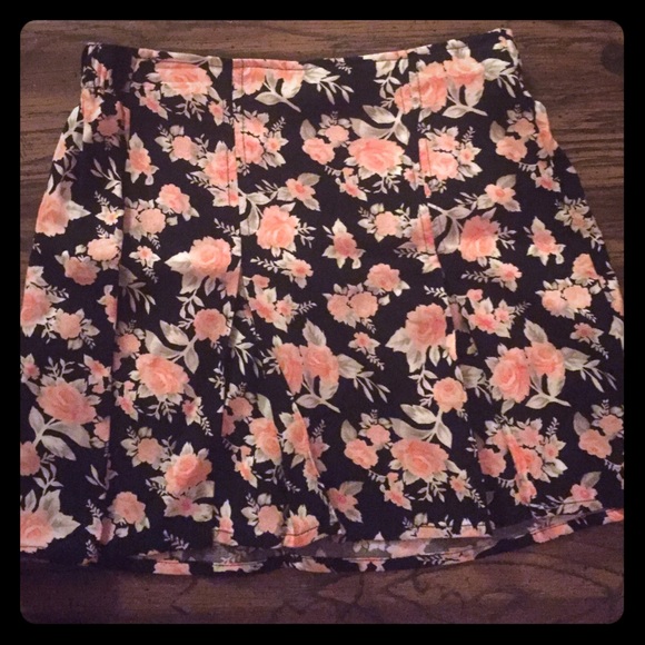 Floral Mini Skirt From H&M