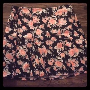 Floral Mini Skirt From H&M