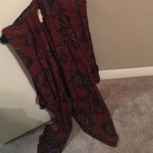 Silence + noise drapey top