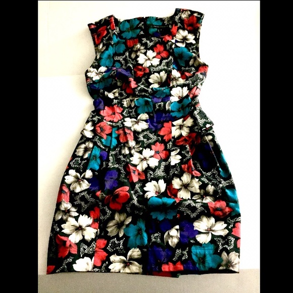 French connection flowered dress