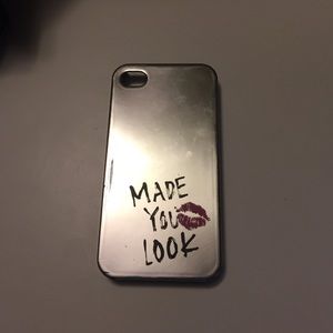 Made you look phone case!! 💋