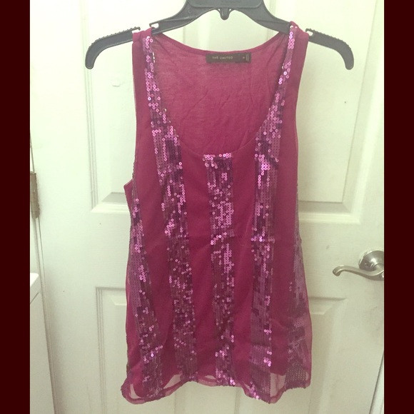 ClosetClosing in24hrs!TheLimited SequinStriped Top