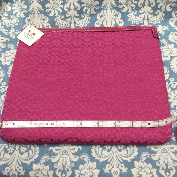 Coach ipad tablet case bag pouch - Picture 2 of 3