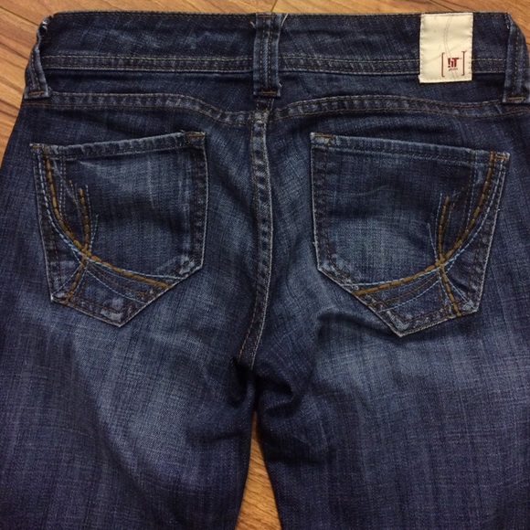 Wide leg dark jeans - size 26 regular - Picture 4 of 4