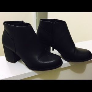 Forever 21 Black Ankle Booties