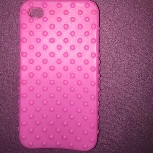 iPhone four pink case