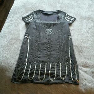 SALE! Beautiful silky tunic dress