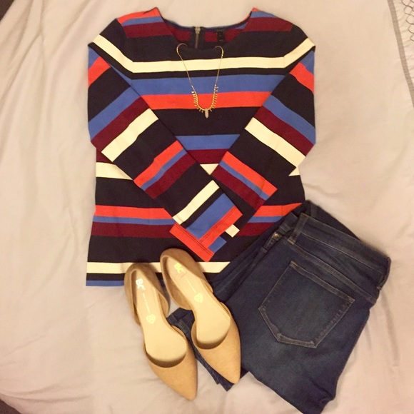 J. Crew Tops - J. Crew Structured Long Sleeve Shirt