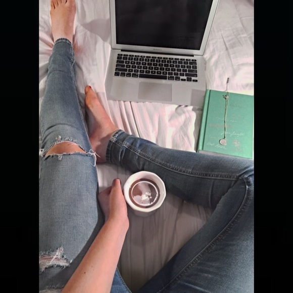 Ripped denim jeans - Picture 1 of 4