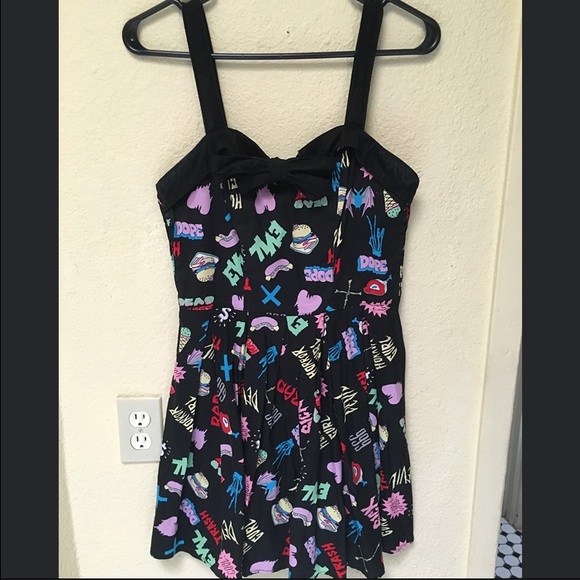 Hell Bunny Horror Gal Mini Dress