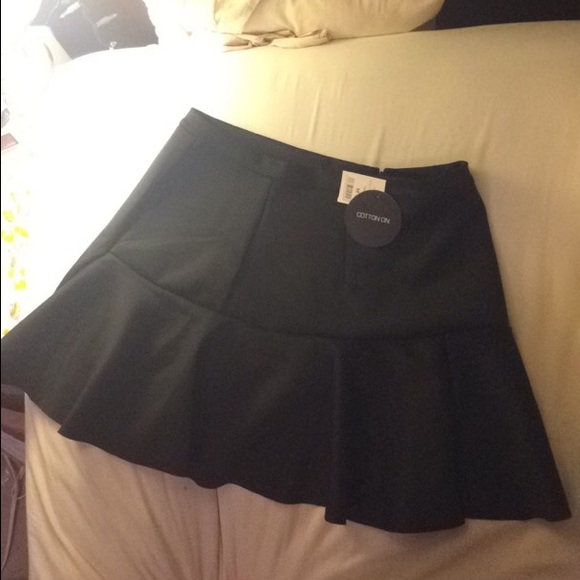 kourtney flip hem fit and flare skirt cotton on - Picture 1 of 2
