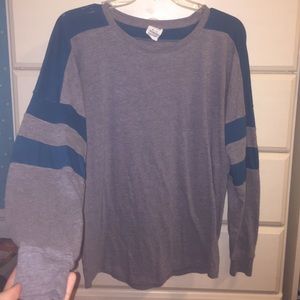 Pink long sleeved shirt