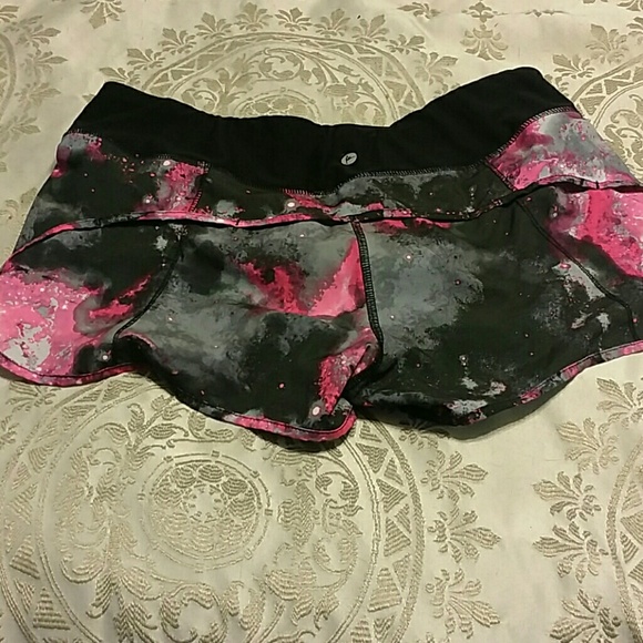 Relisted...pink and grey run shorts