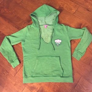 PINK Hooded Sweatshirt - Large