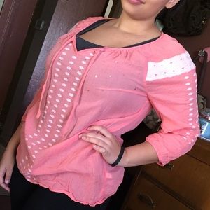 Peasant/boho Old Navy blouse.