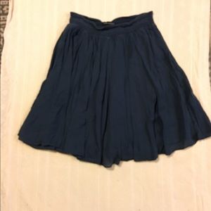 Navy blue skirt