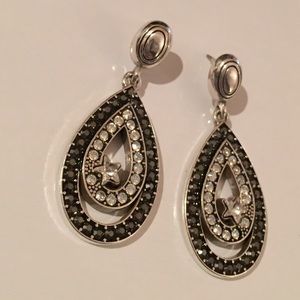 Brighton Rhinestone Dangle Post Earrings