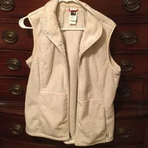 North Face soft fleece vest