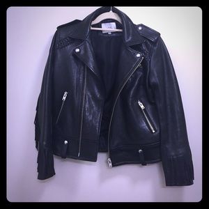 iro fringe leather jacket