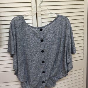 Stylish gray blouse