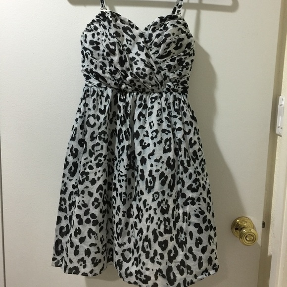 Express cheetah dress