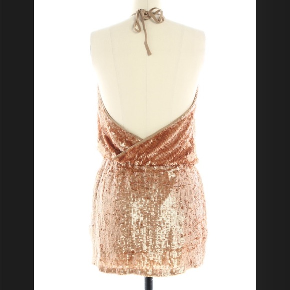 Haute hippie halter sequin dress - Picture 3 of 4