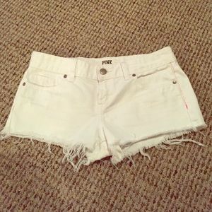 Size 2 VS Pink shorts.