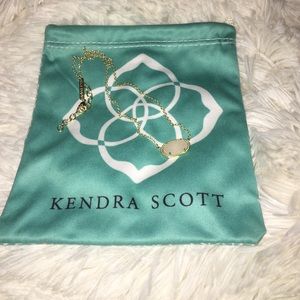 Kendra Scott Elisa Iridescent Drusy Necklace