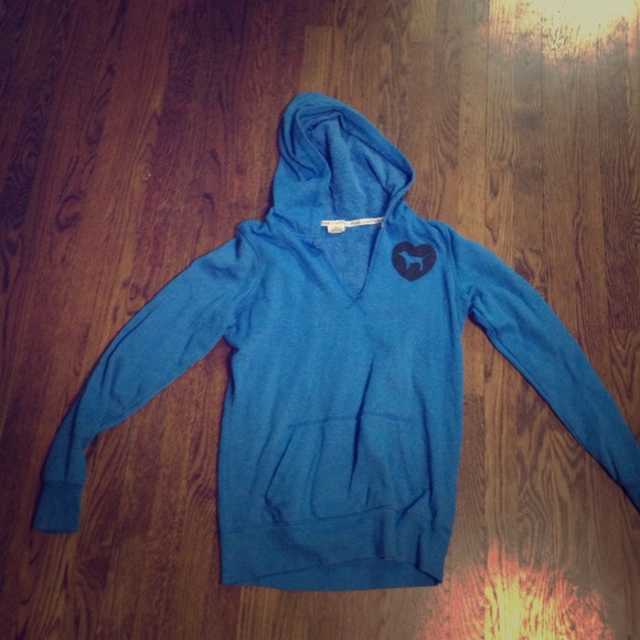 Pink pullover hoodie