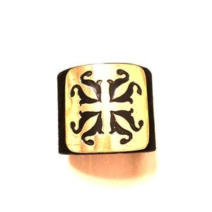 Rustic Cuff Suede Large Cuff