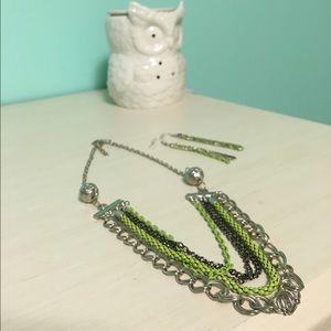 💚necklace and earrings💚