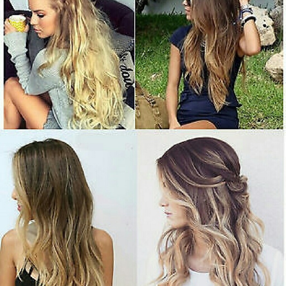 Beautiful Clip In Full Head One Piece 3/4 Ext!! main image 3