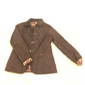 Barbour Quilted Coat Size 8
