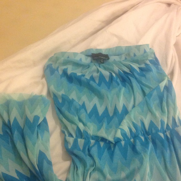 FINAL PRICE - Cynthia Rowley maxi dress - Chevron