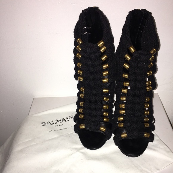 ❌SOLD ❌ Balmain Braided Rope Sandal