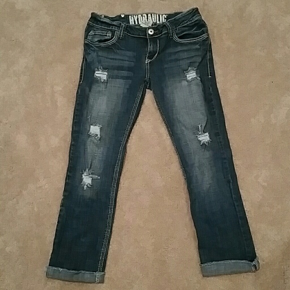 Hydraulic Skinnies crops