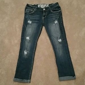 Hydraulic Skinnies crops