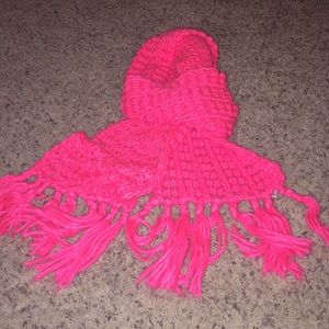S O F T pink scarf