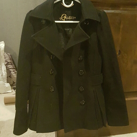 Guess Wool Peacoat