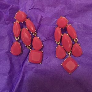 Pink Kate spade earrings