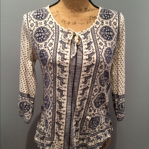 Lucky brand boho top